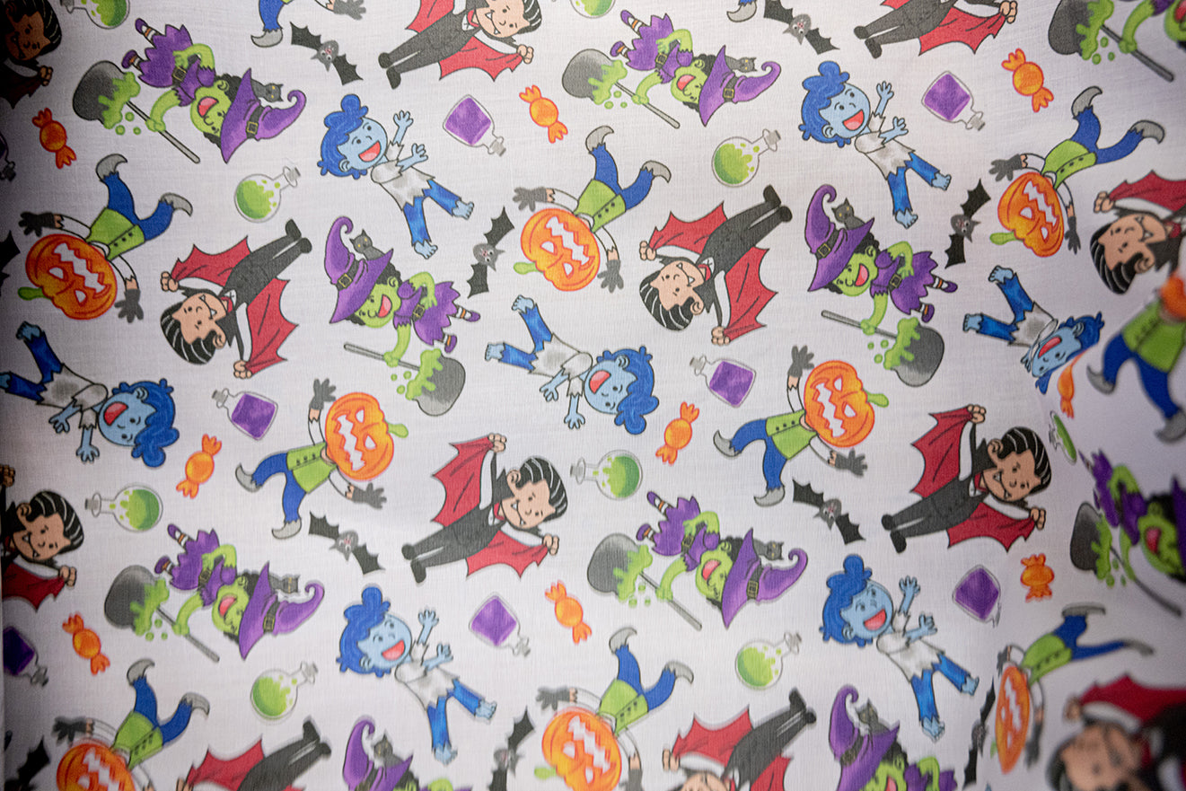 Estampado Halloween - Rollo 100m