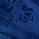 Jacquard de flores