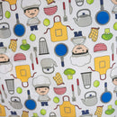 Estampado Chef - Rollo 100m