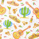 Microfibra Estampado Mexicano - Rollo 100m