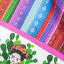 Microfibra Estampado Mexicano - Rollo 100m